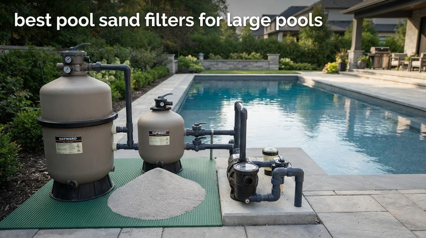 best pool sand filters for large pools