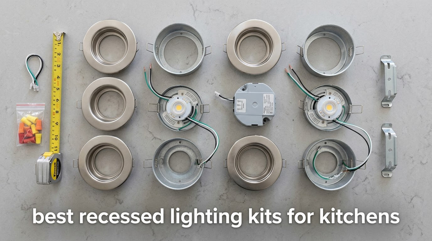 best recessed lighting kits for kitchens