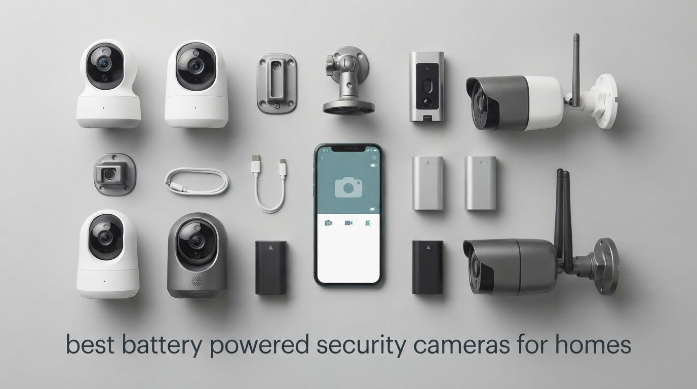 best battery powered security cameras for homes