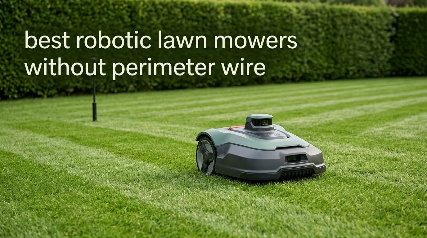 best robotic lawn mowers without perimeter wire