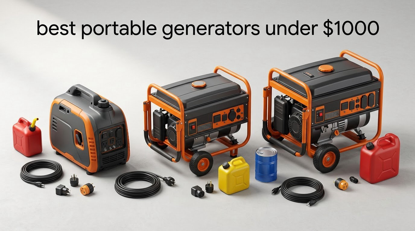 best portable generators under $1000