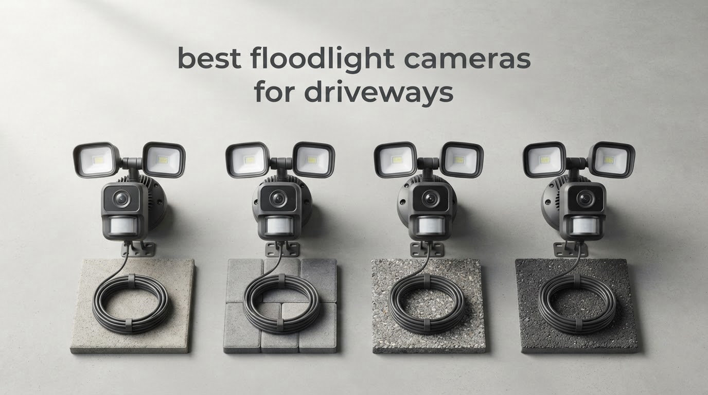 best floodlight cameras for driveways