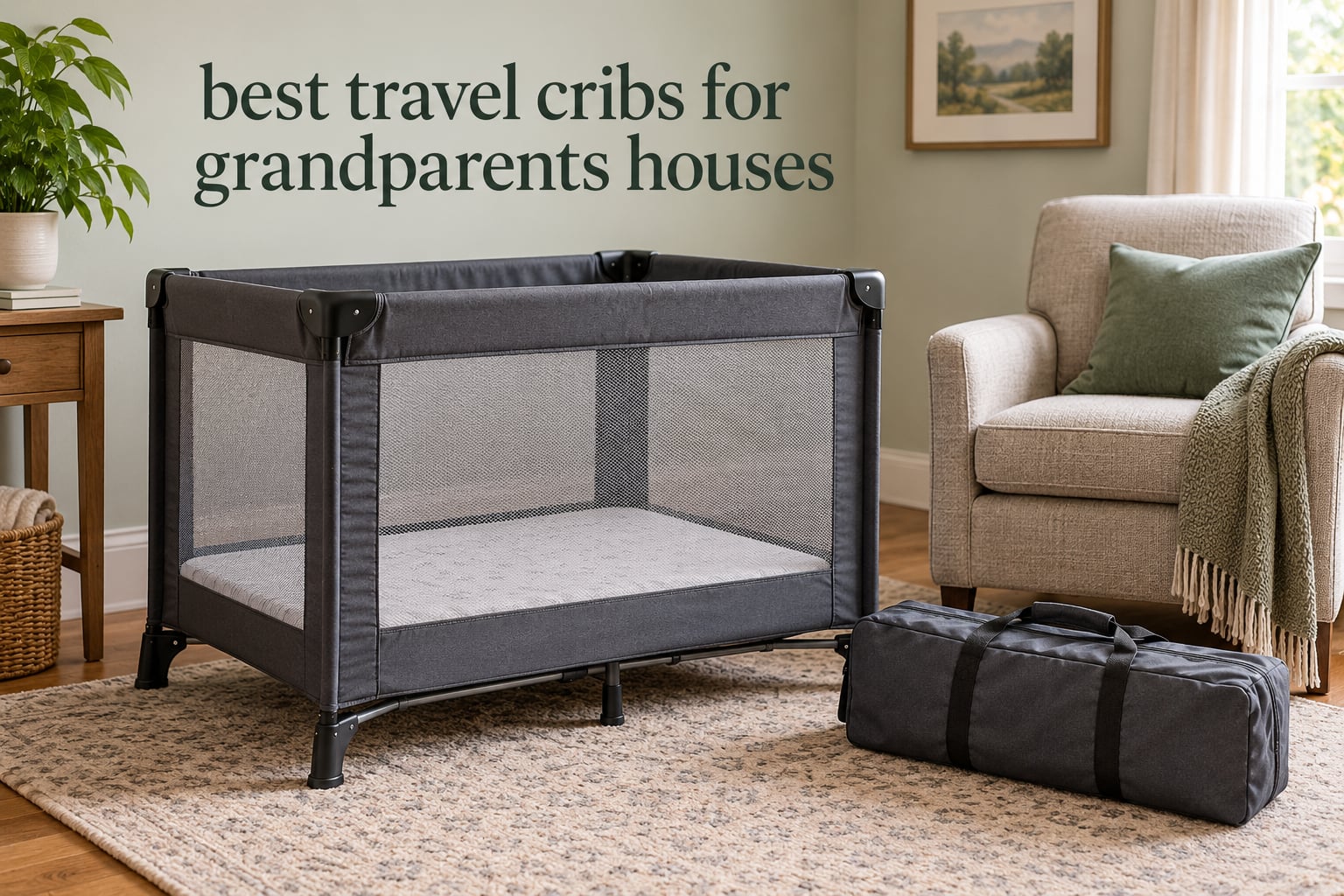 best travel cribs for grandparents houses