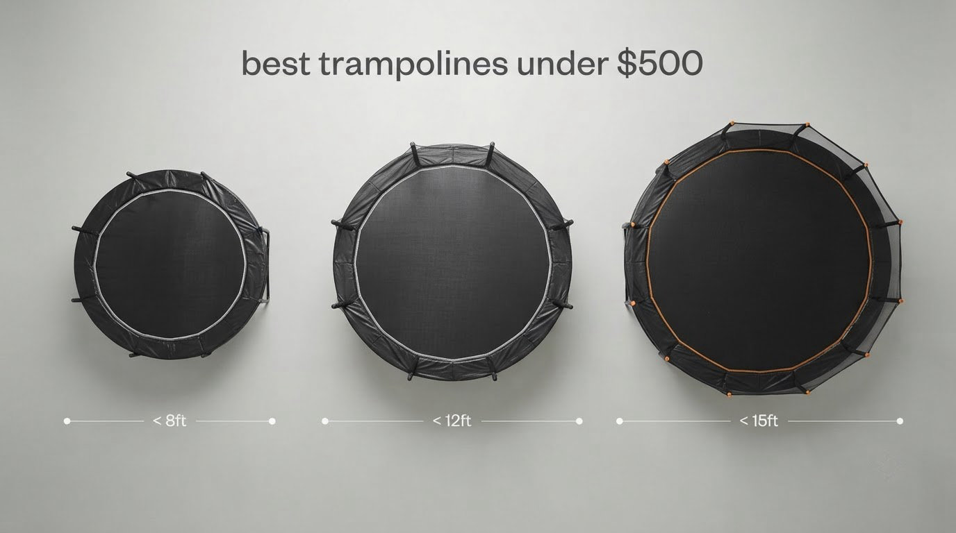 best trampolines under $500