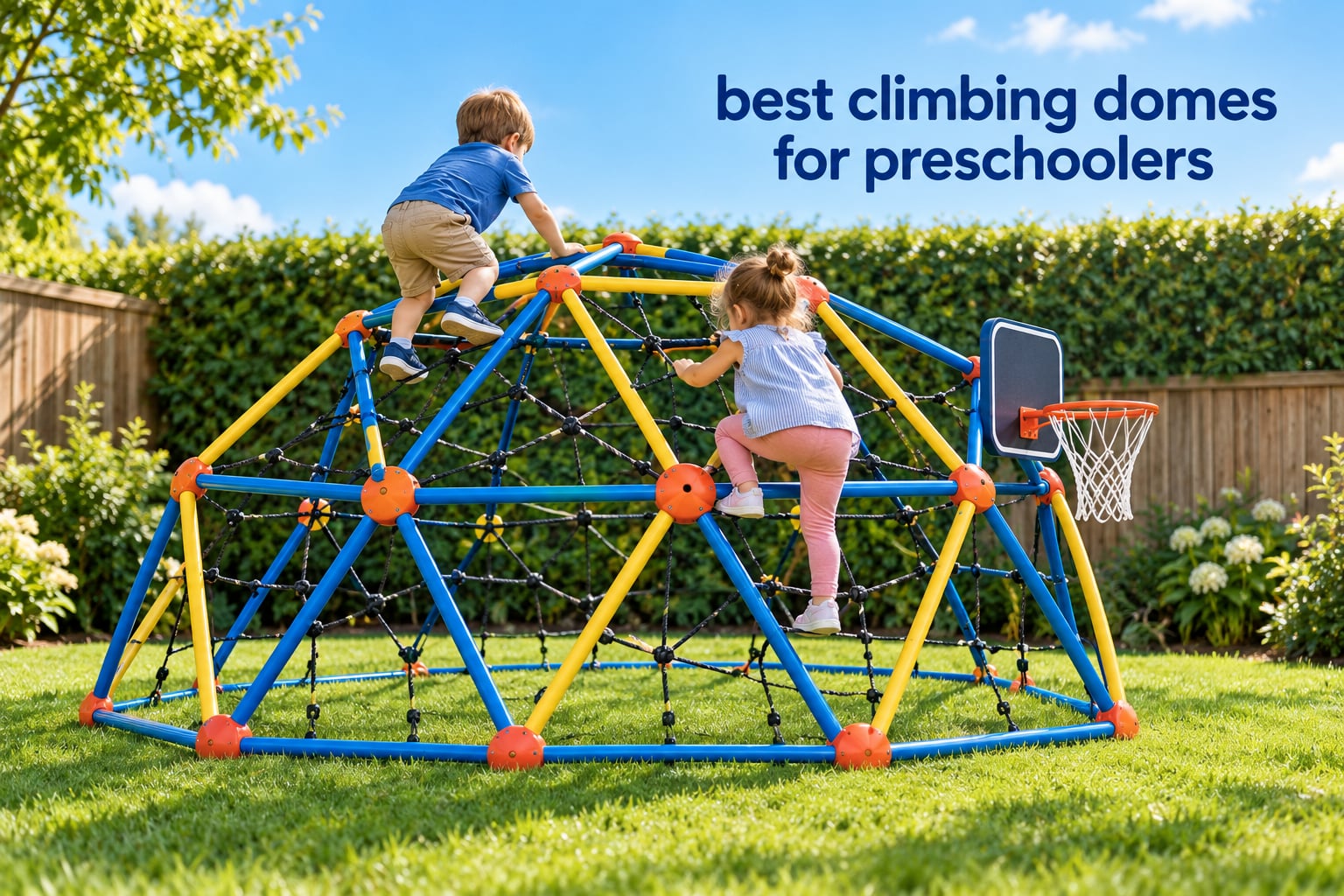 best climbing domes for preschoolers