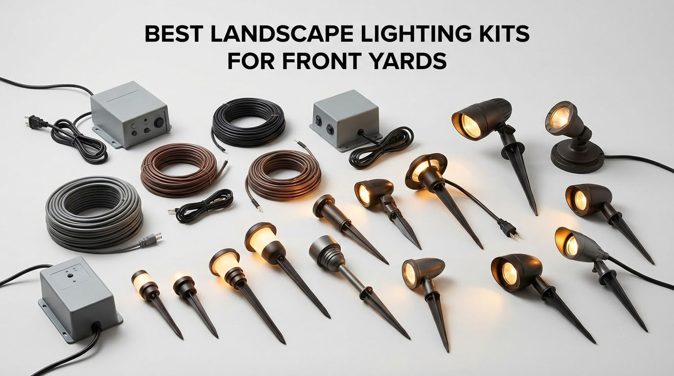 best landscape lighting kits for front yards