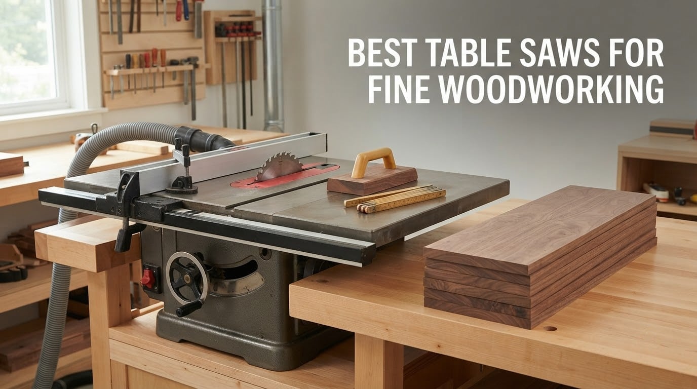 best table saws for fine woodworking