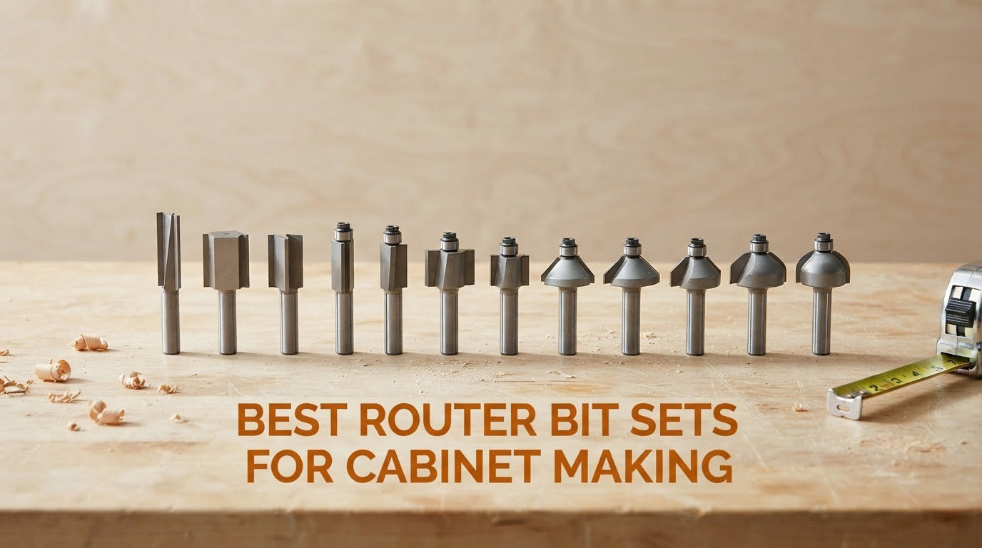 best router bit sets for cabinet making