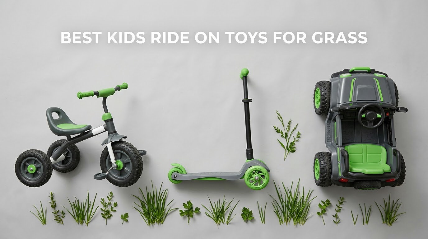 best kids ride on toys for grass