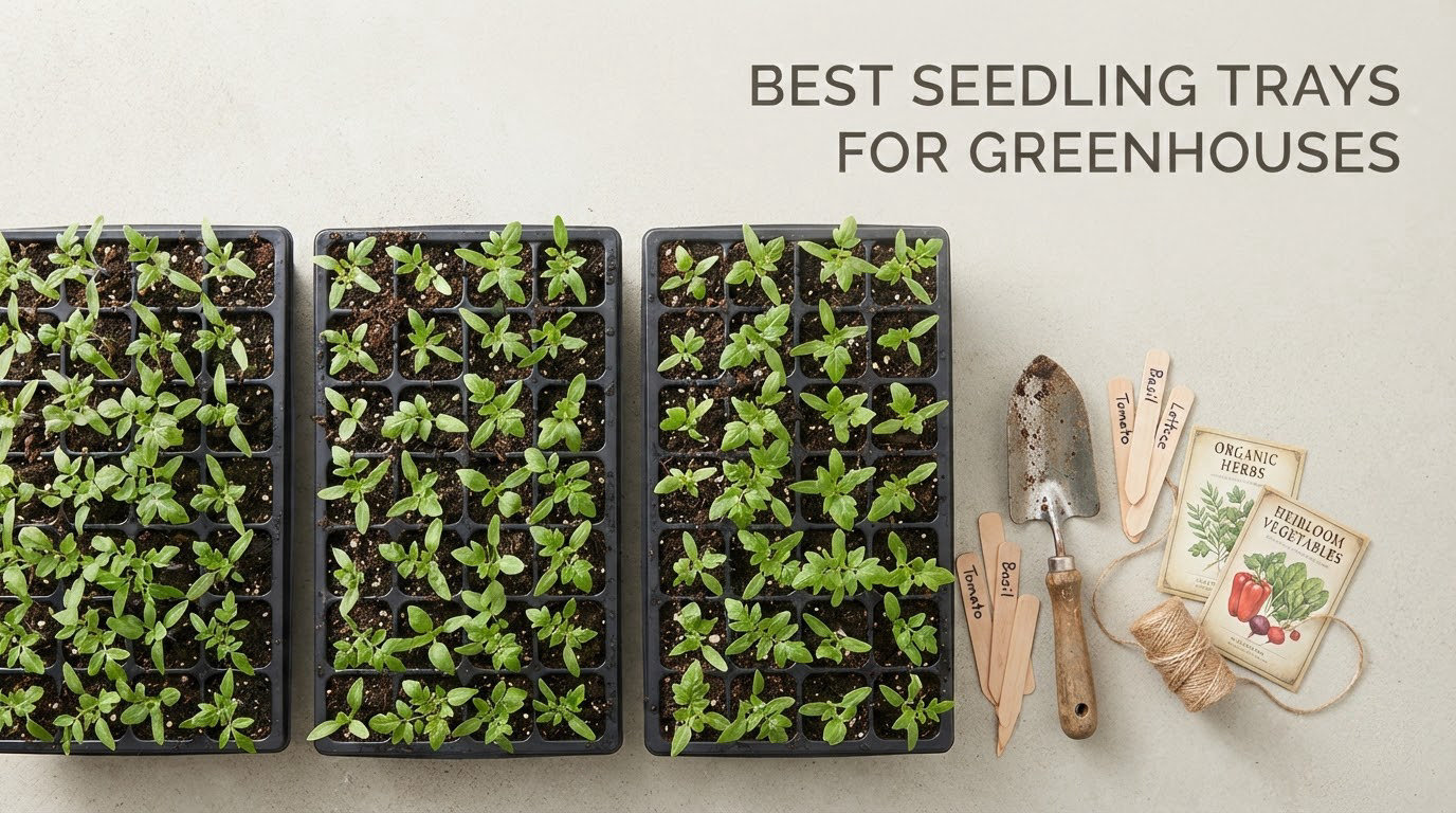 best seedling trays for greenhouses