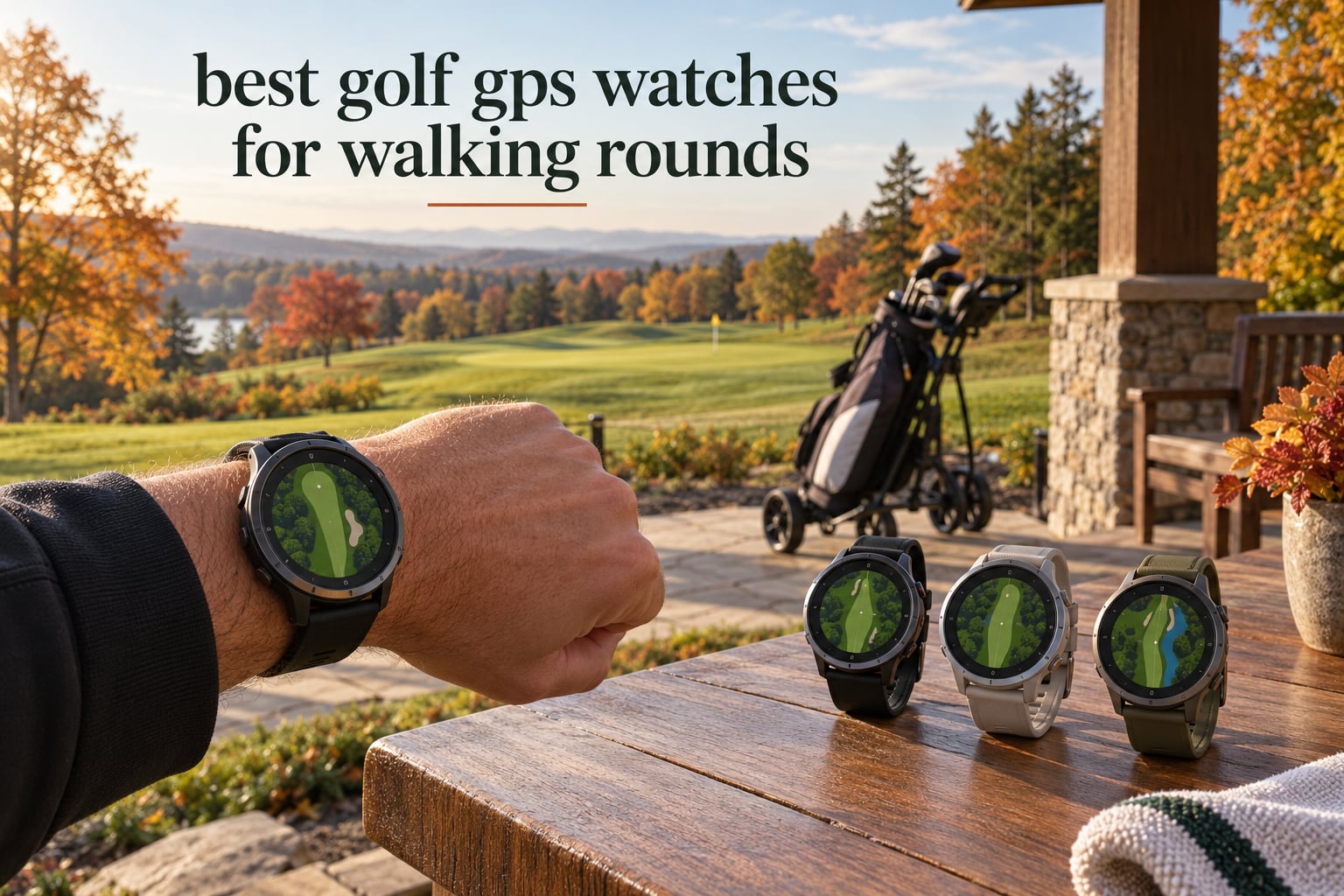 best golf gps watches for walking rounds