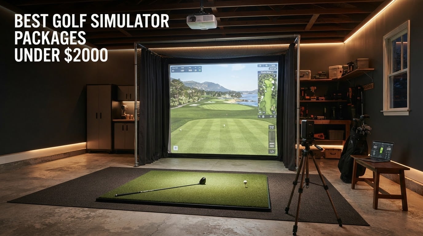 best golf simulator packages under $2000
