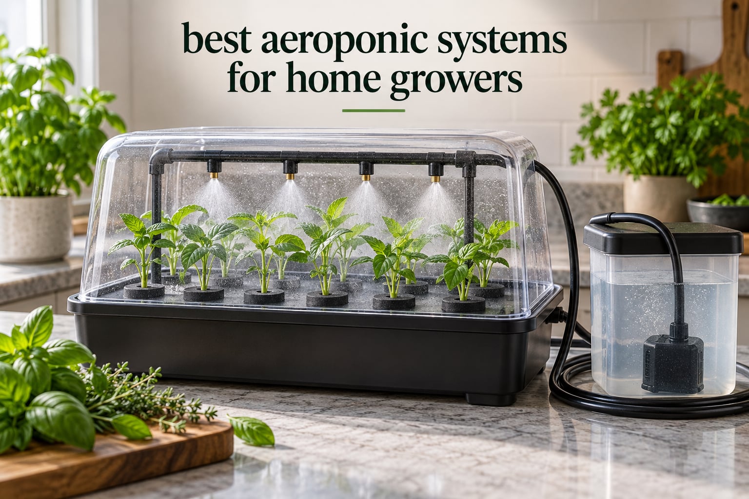 best aeroponic systems for home growers