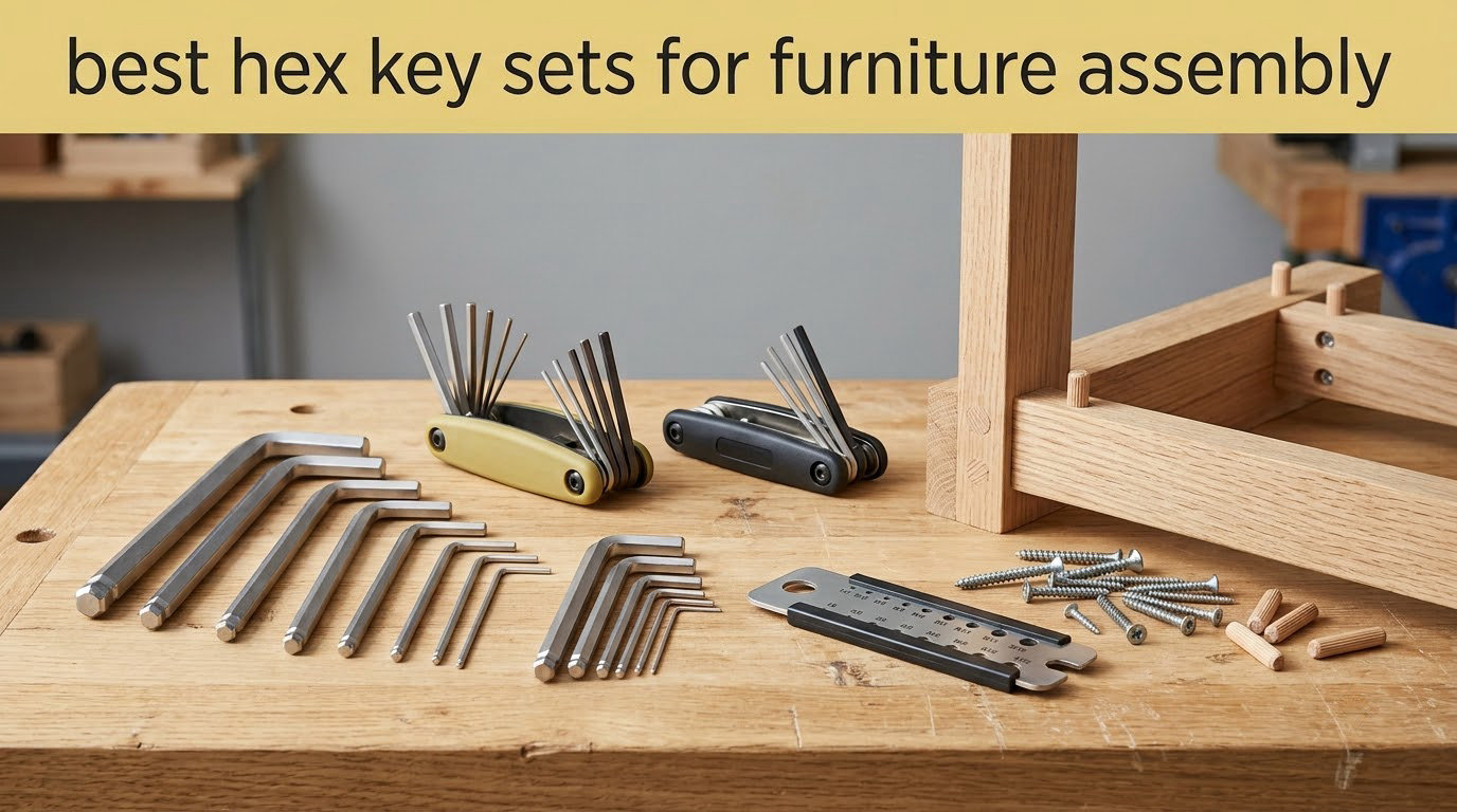 best hex key sets for furniture assembly