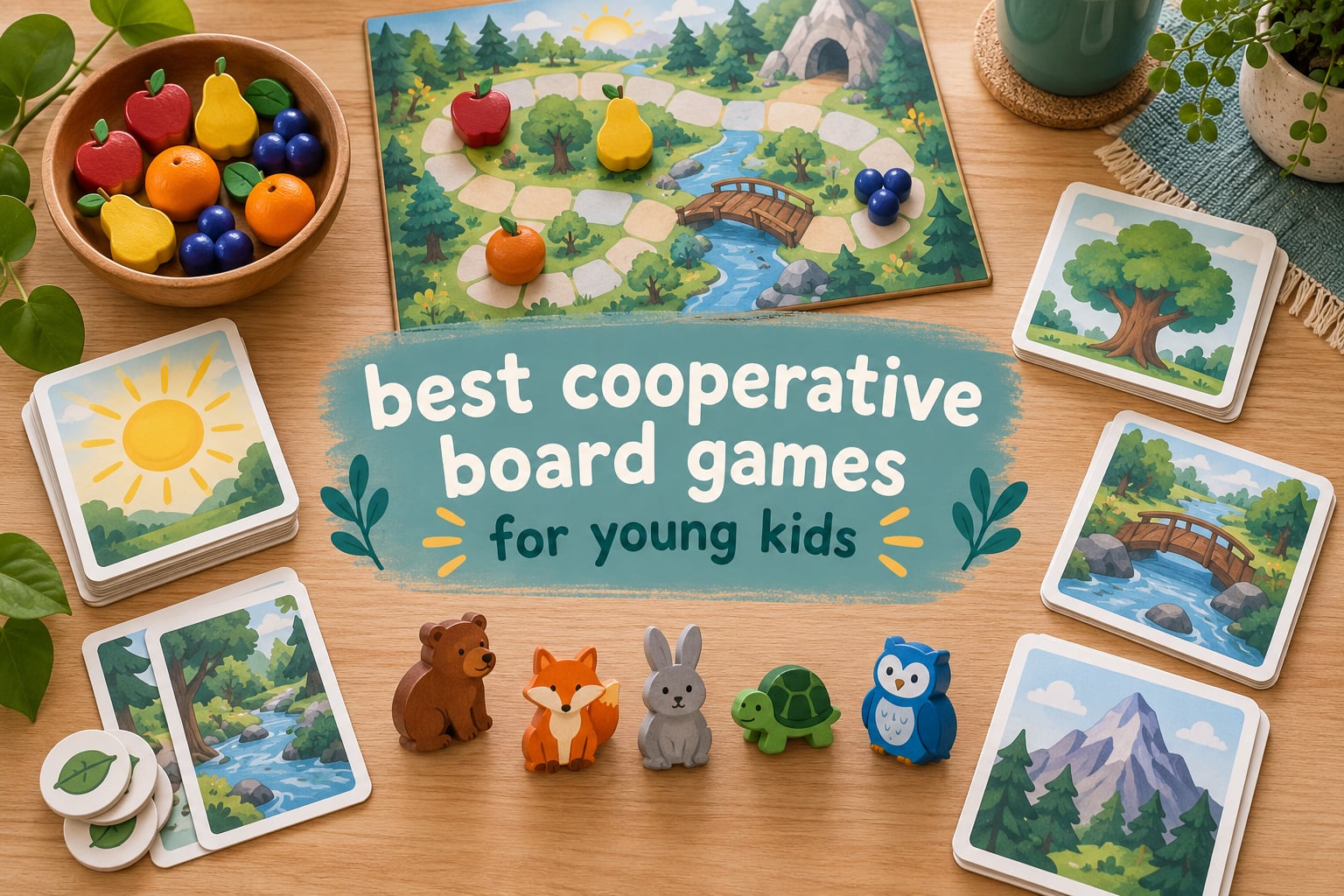 best cooperative board games for young kids