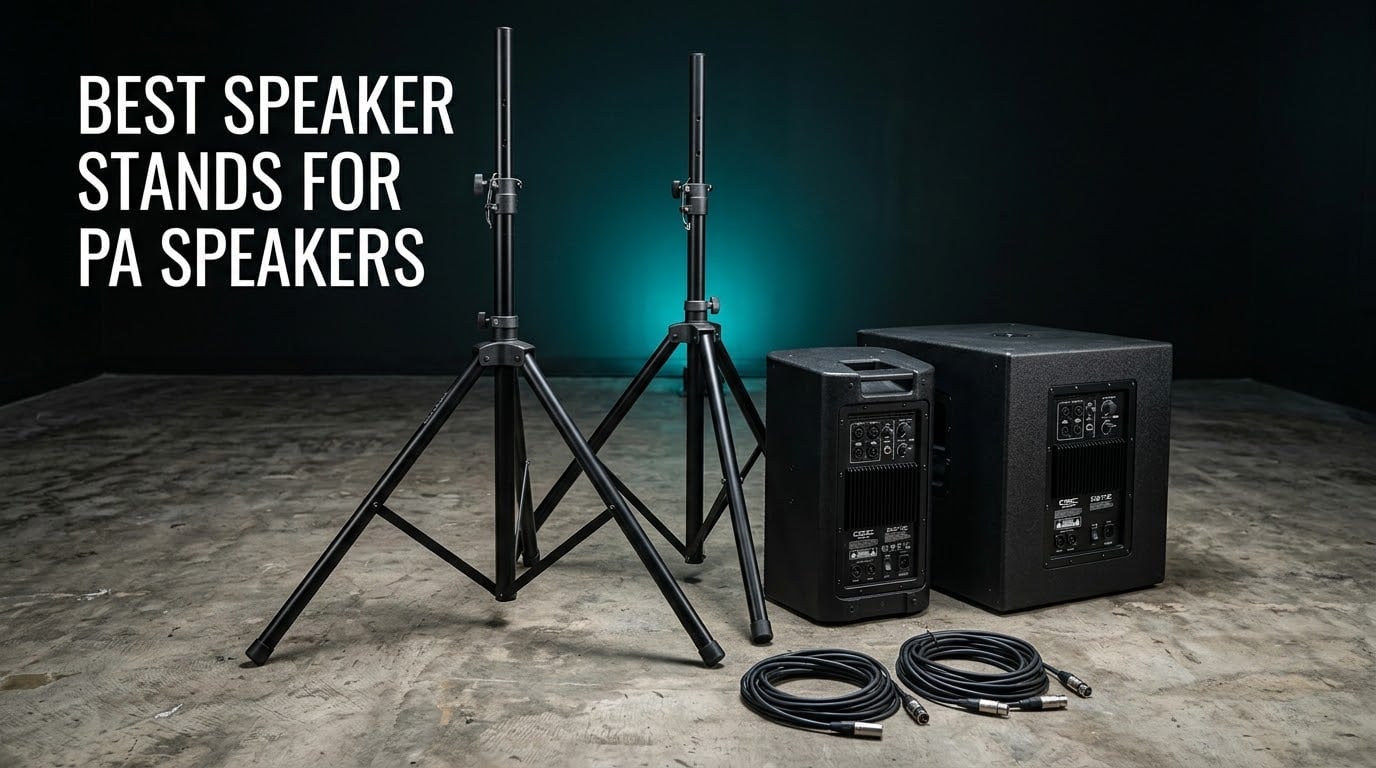 best speaker stands for pa speakers