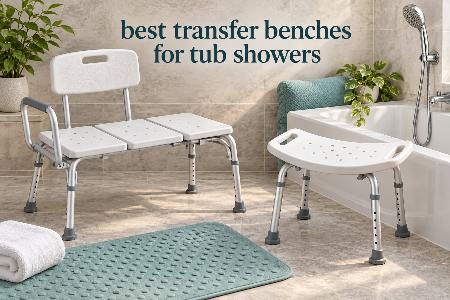 best transfer benches for tub showers