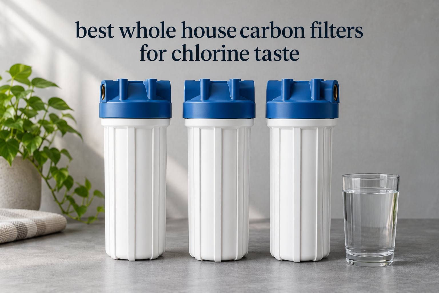 best whole house carbon filters for chlorine taste
