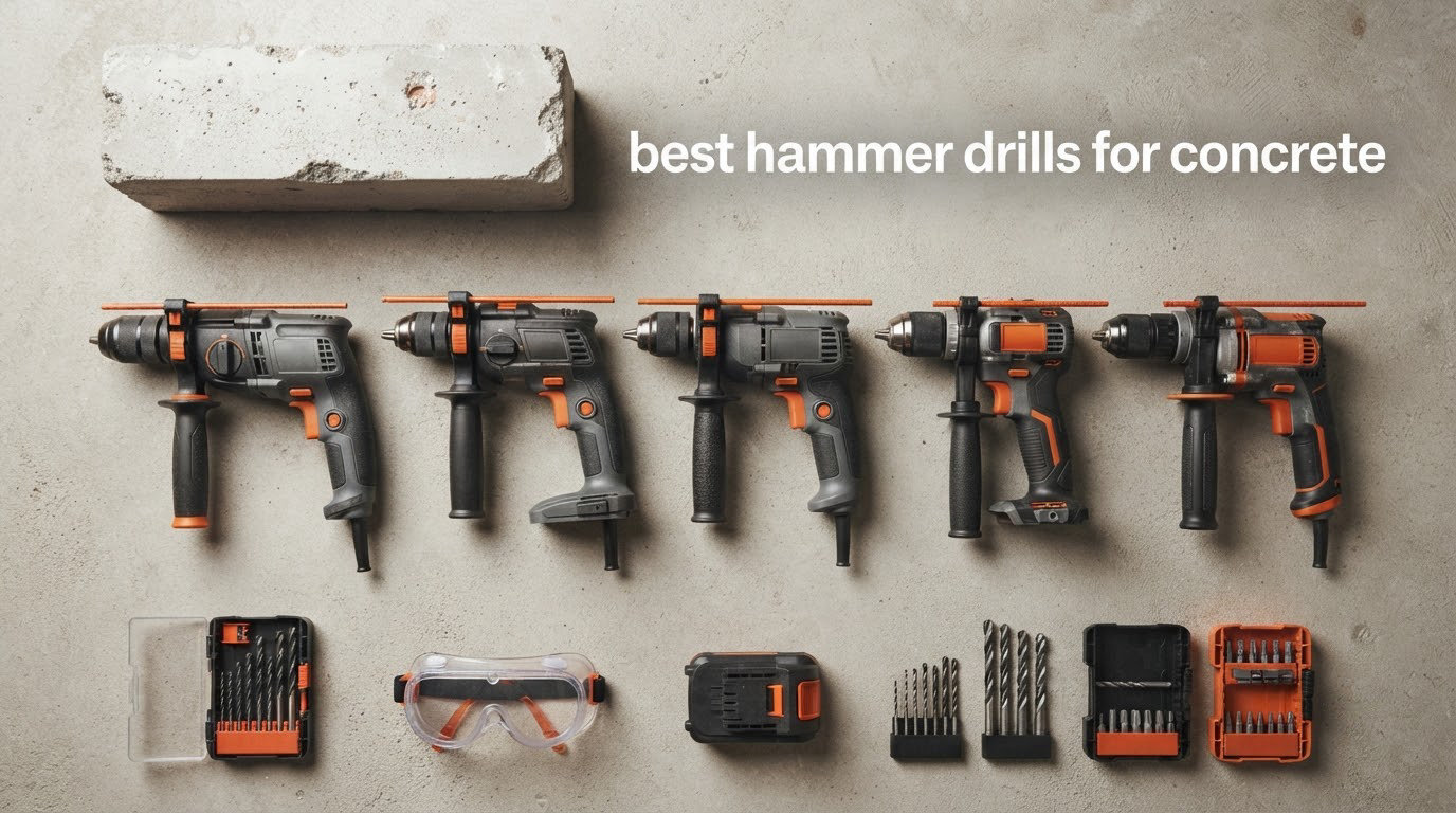 best hammer drills for concrete