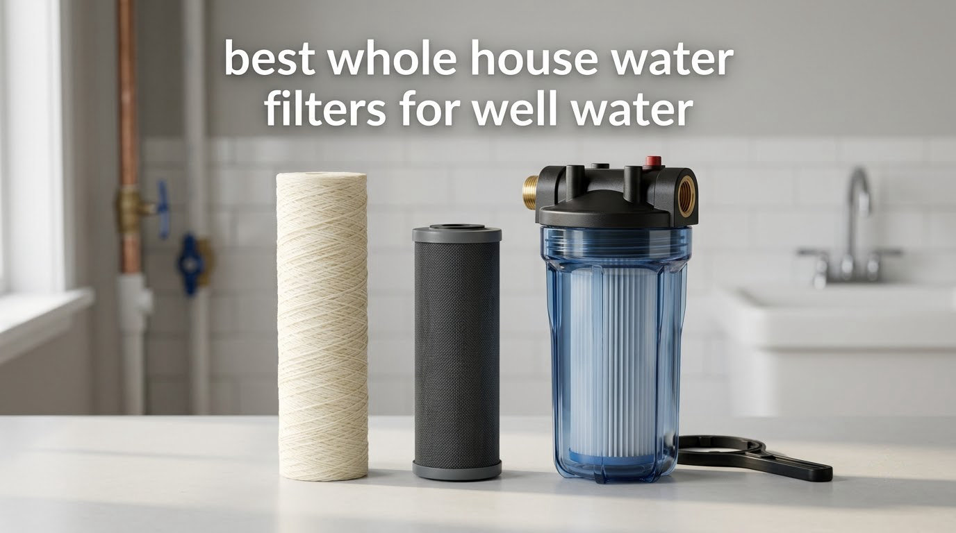 best whole house water filters for well water