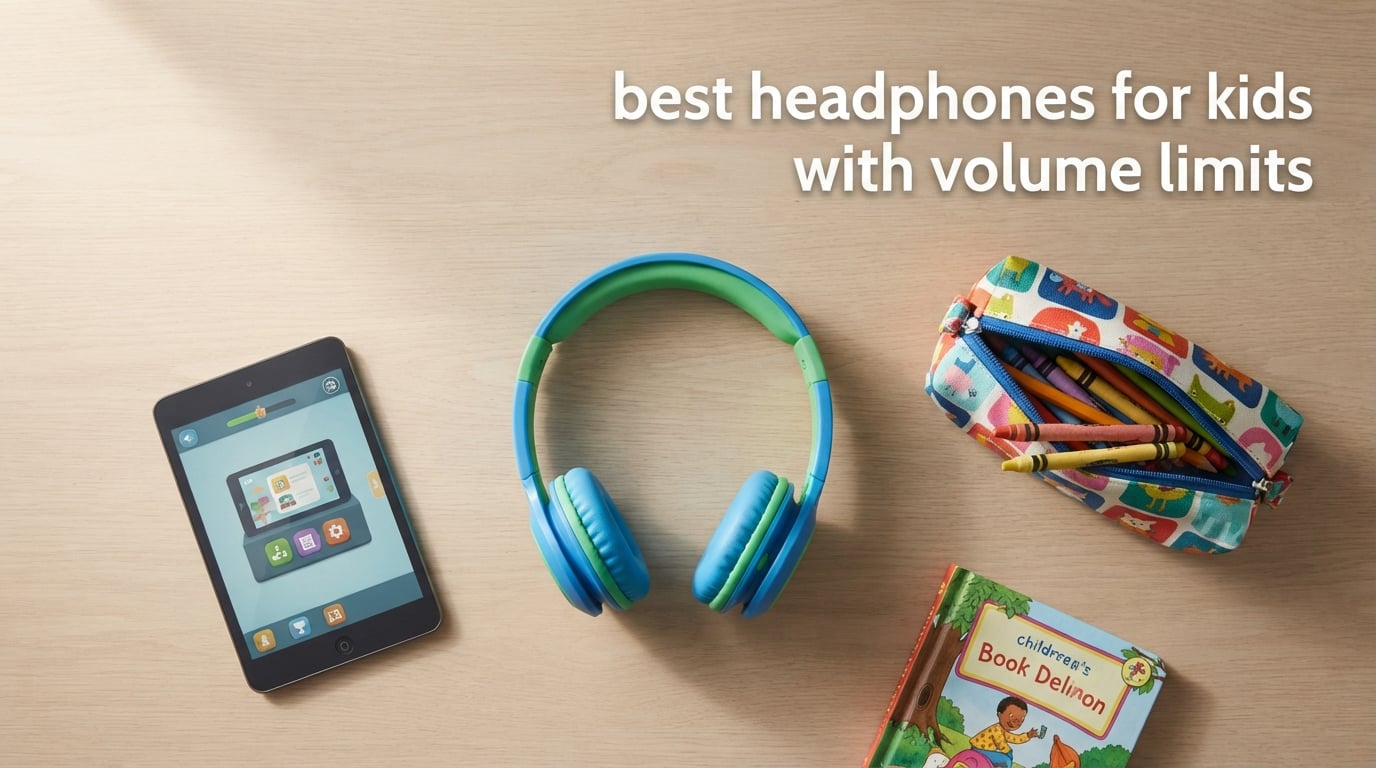 best headphones for kids with volume limits