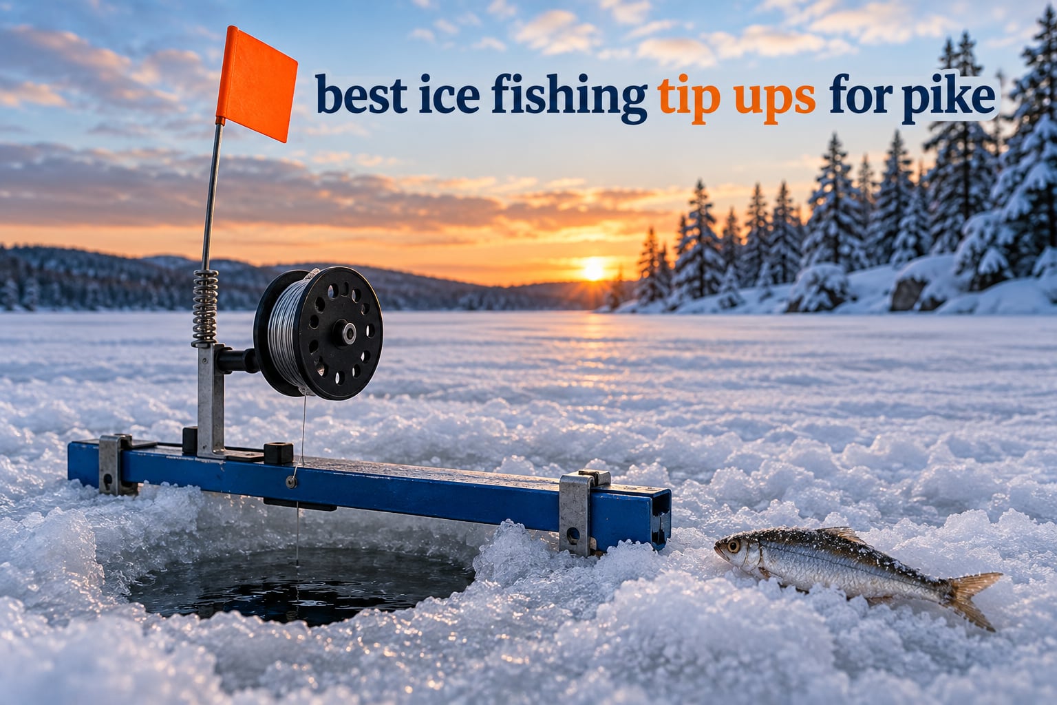 best ice fishing tip ups for pike