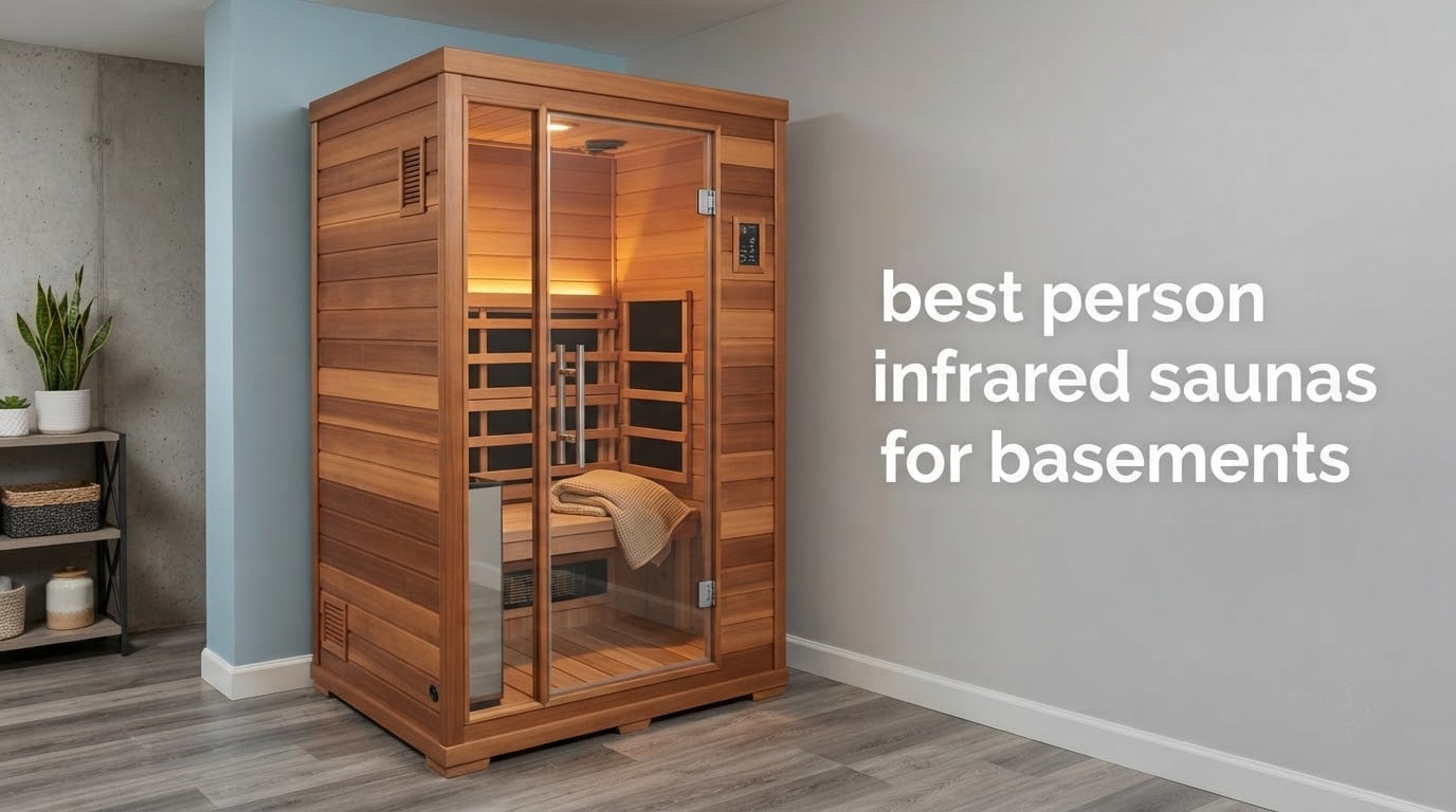 best 2 person infrared saunas for basements