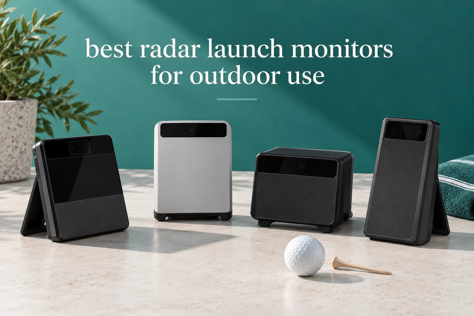 best radar launch monitors for outdoor use