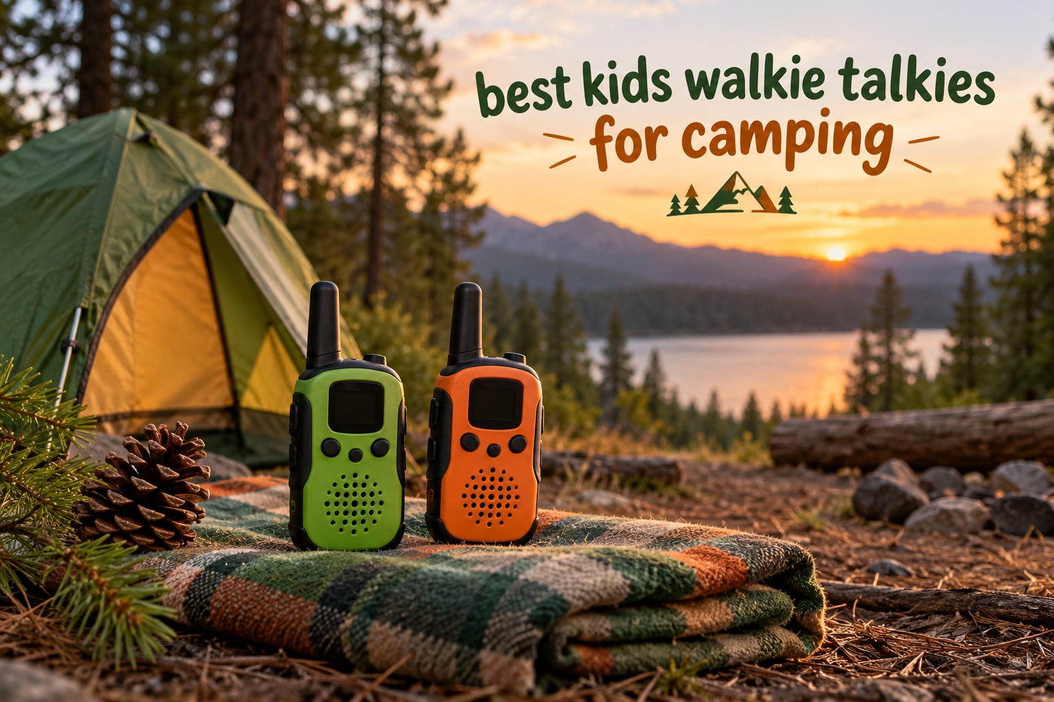 best kids walkie talkies for camping