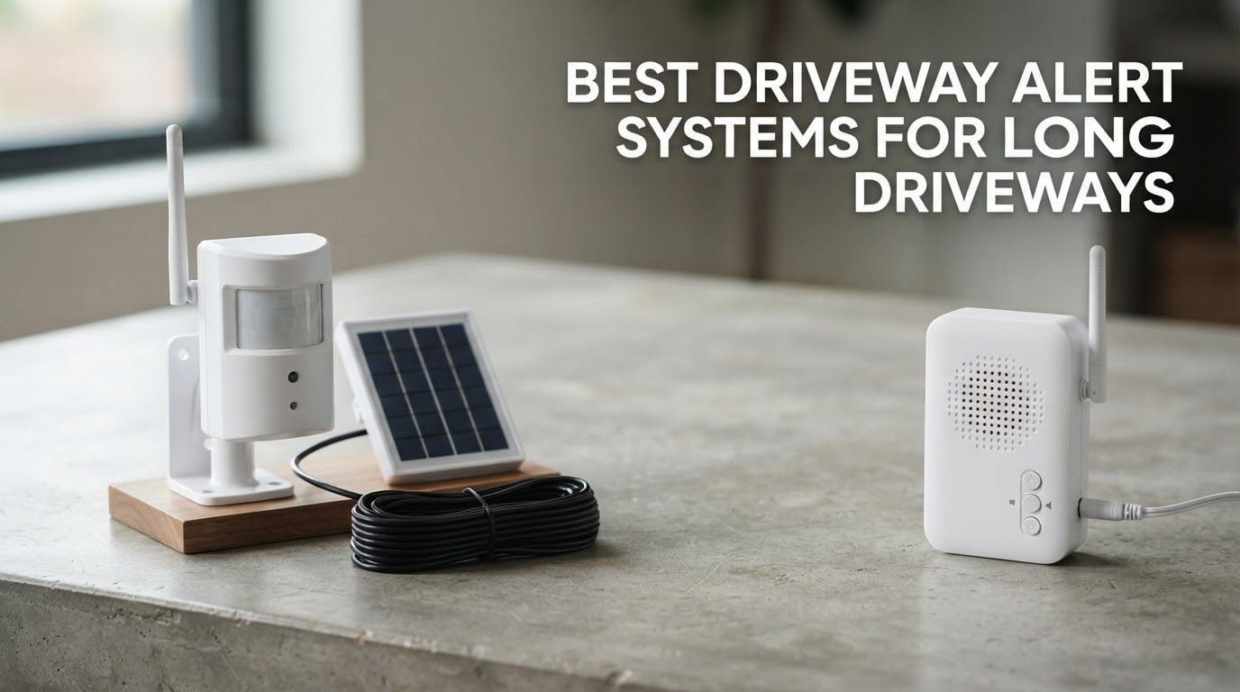 best driveway alert systems for long driveways