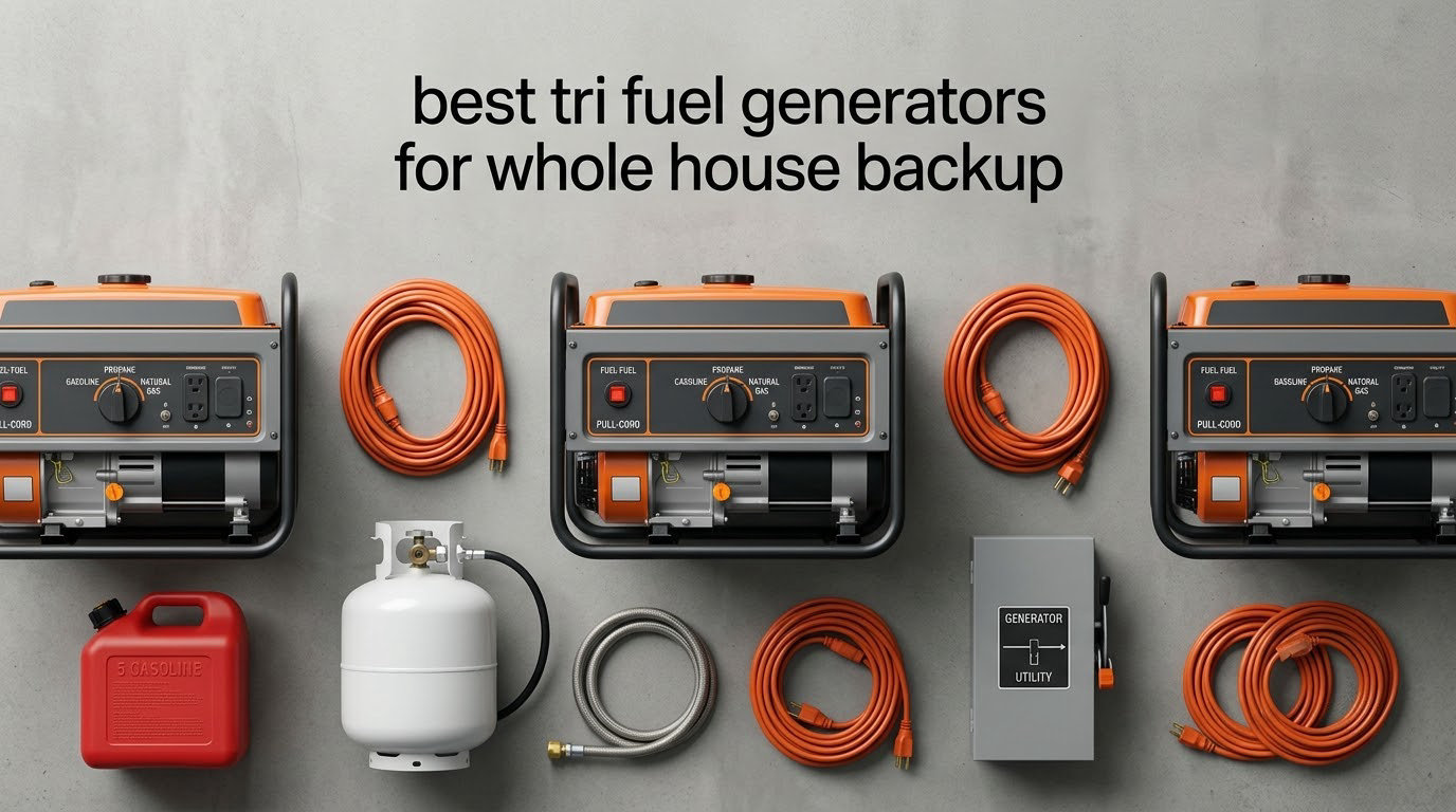 best tri fuel generators for whole house backup