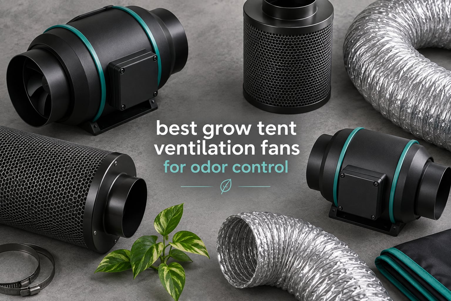 best grow tent ventilation fans for odor control