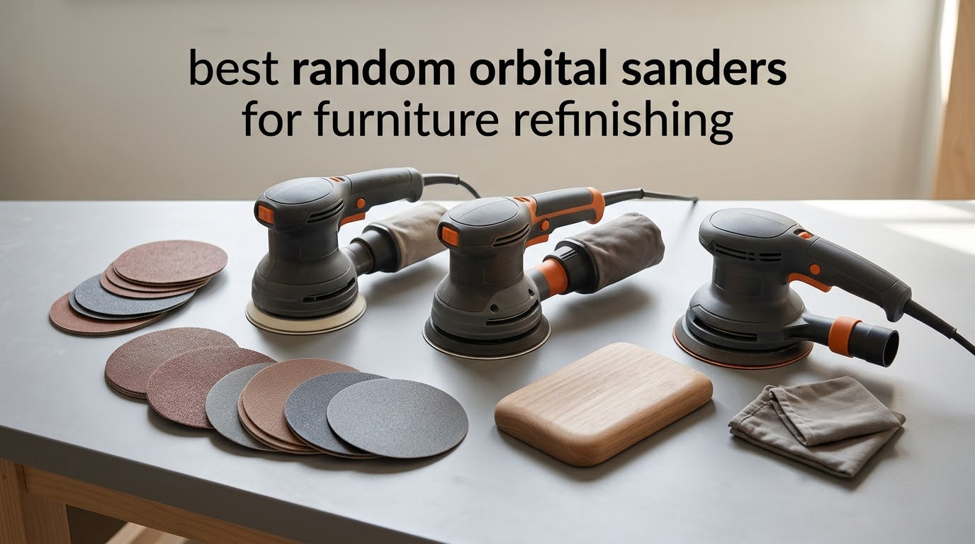 best random orbital sanders for furniture refinishing