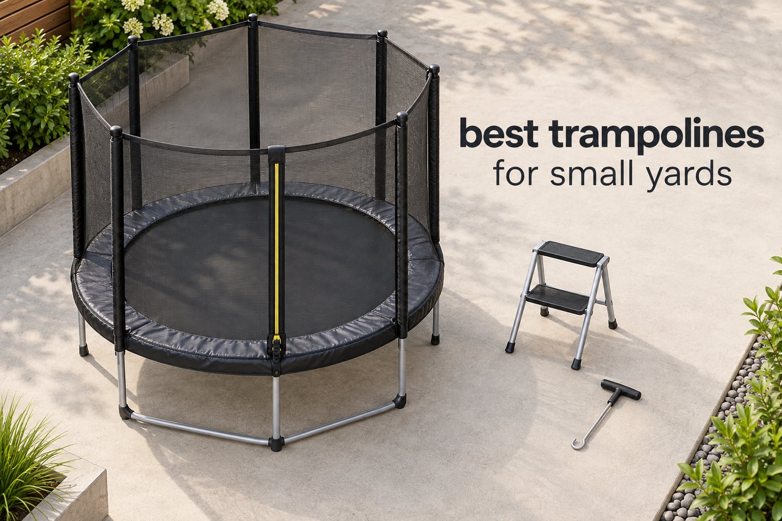 best trampolines for small yards