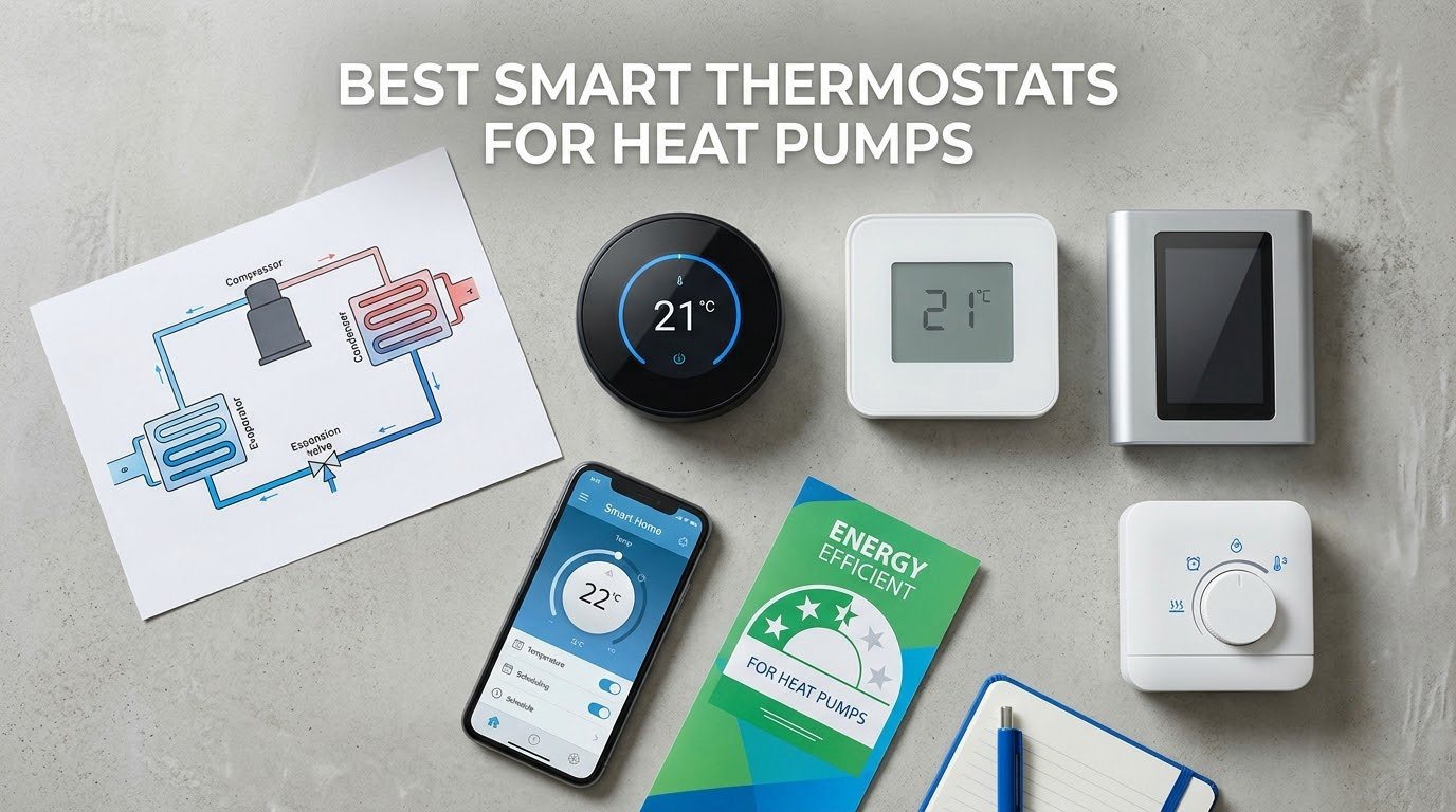 best smart thermostats for heat pumps