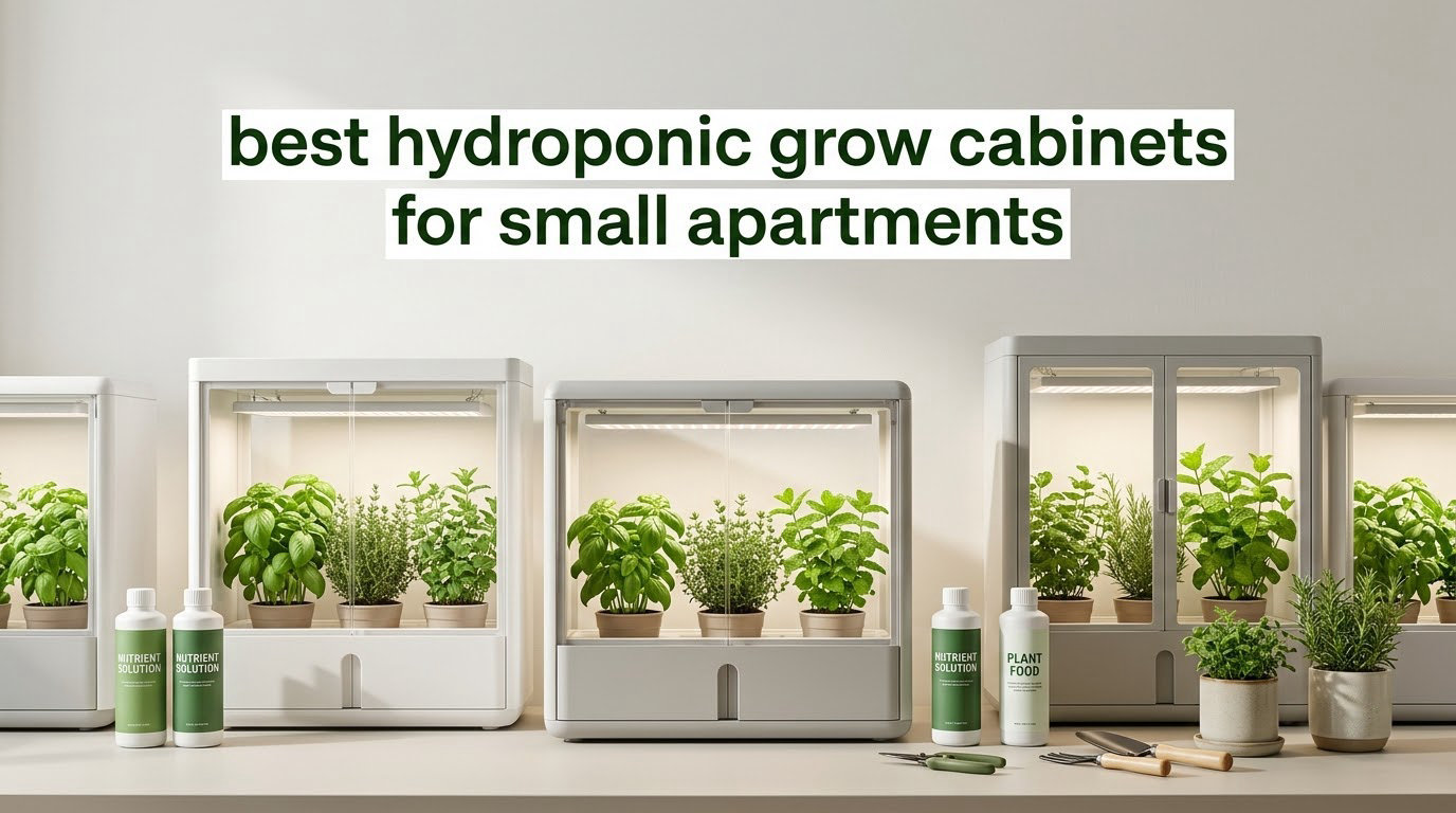 best hydroponic grow cabinets for small apartments