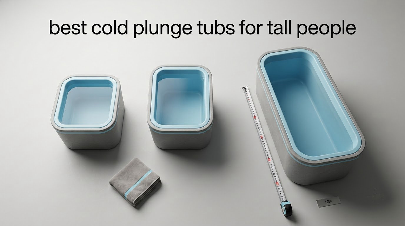 best cold plunge tubs for tall people
