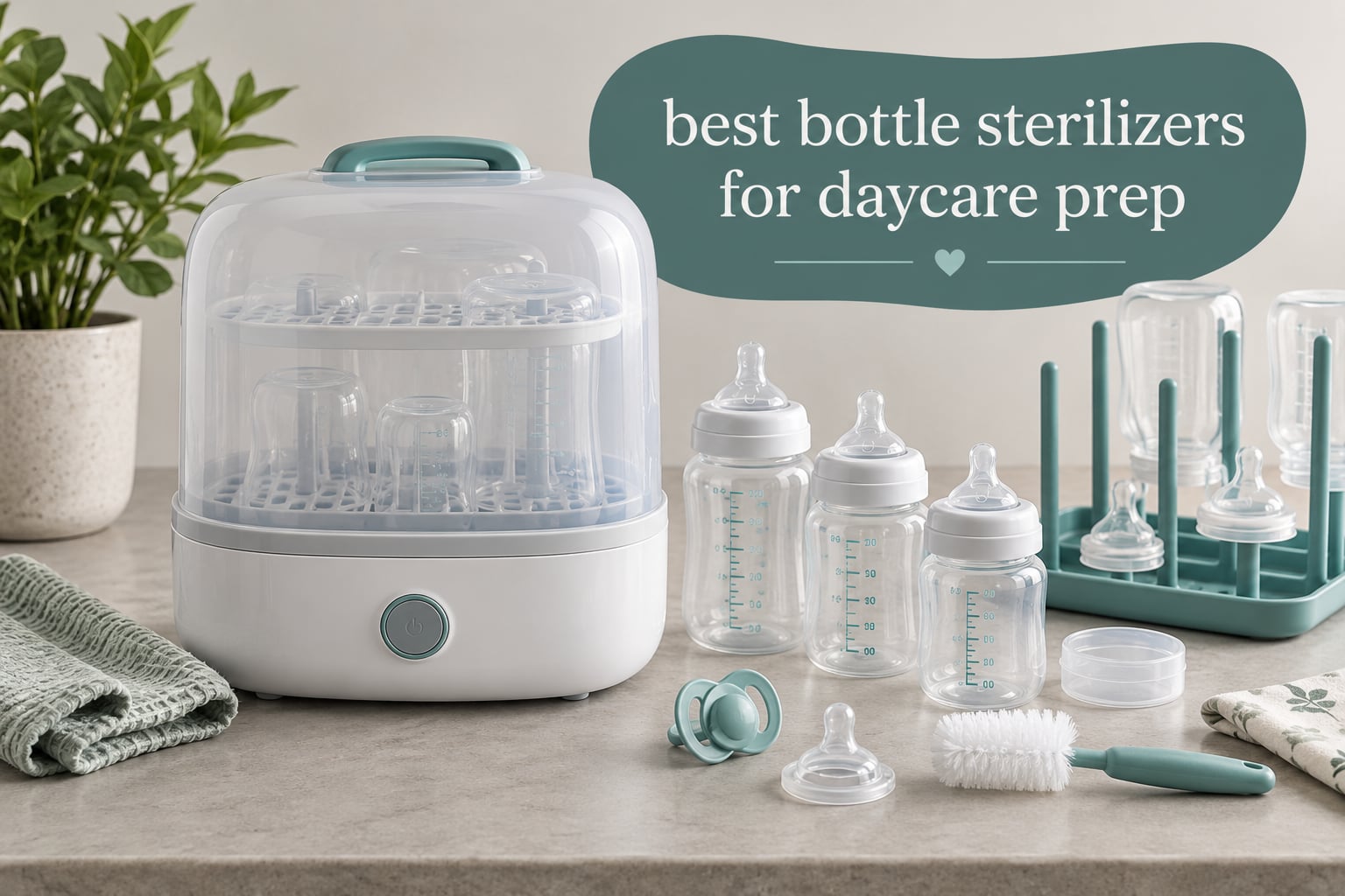best bottle sterilizers for daycare prep