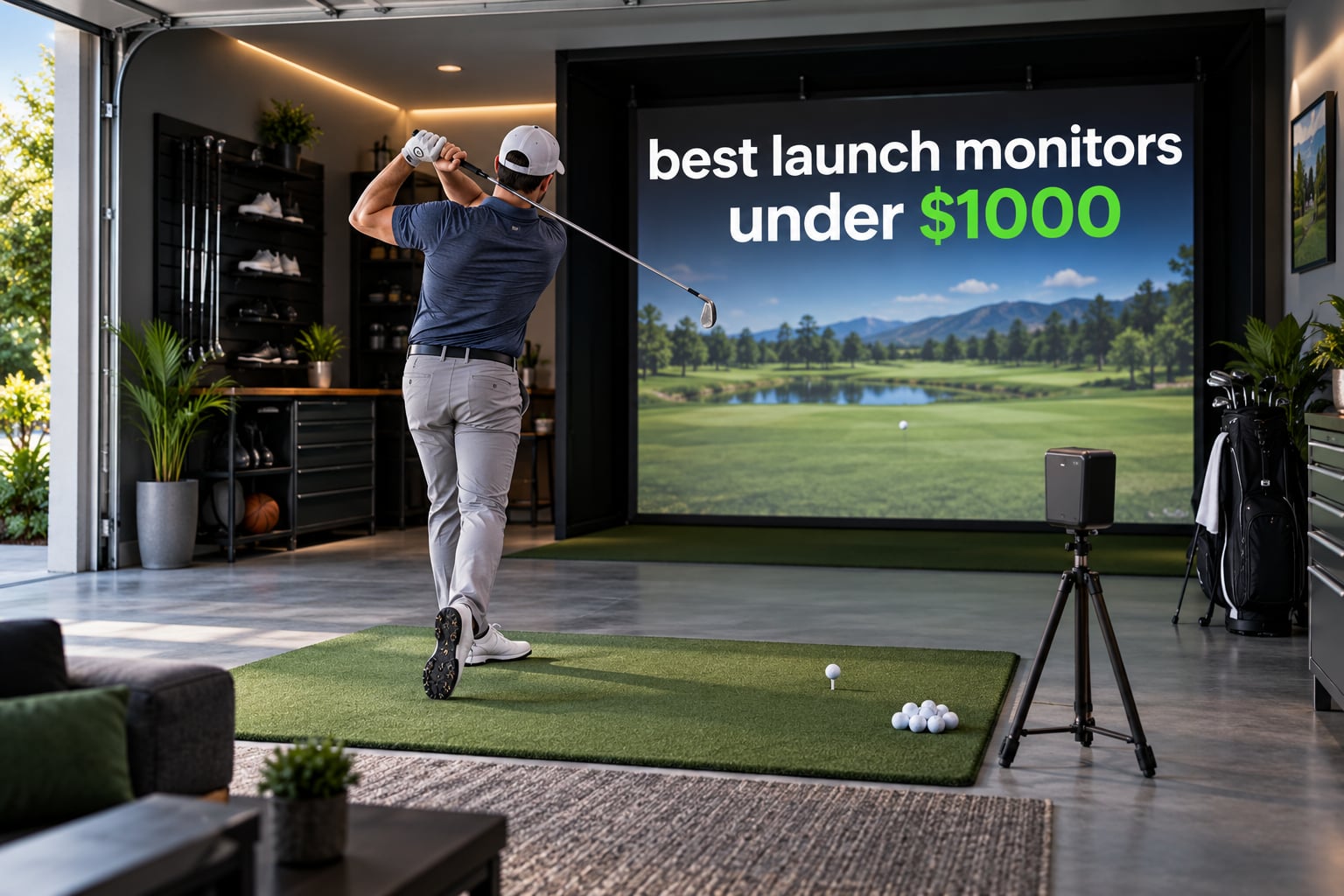 best launch monitors under $1000