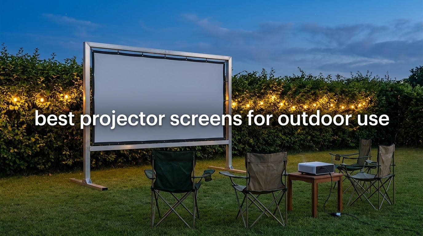 best projector screens for outdoor use