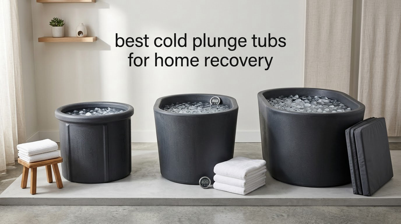 best cold plunge tubs for home recovery