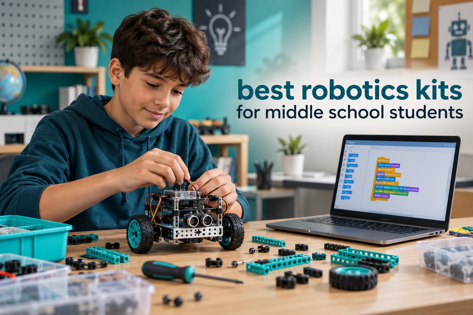 best robotics kits for middle school students