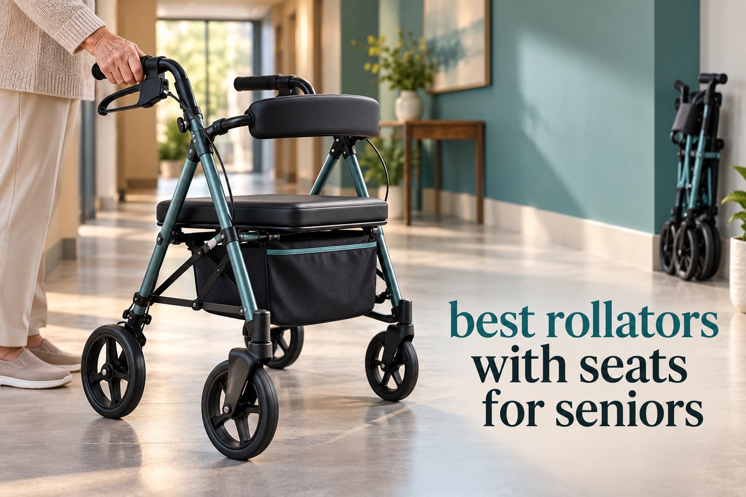 best rollators with seats for seniors