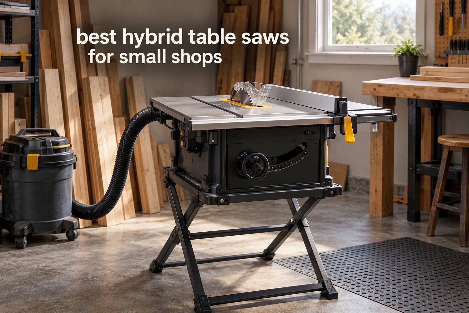 best hybrid table saws for small shops