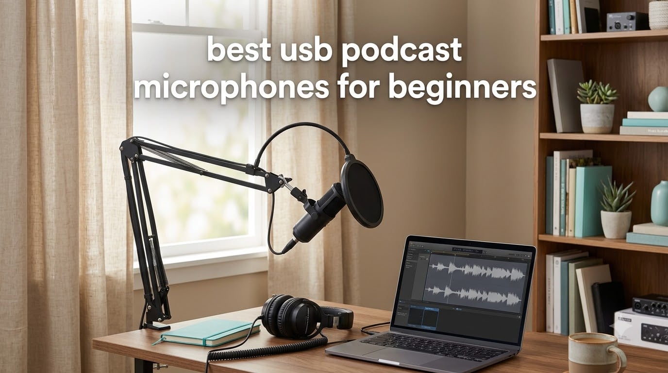 best usb podcast microphones for beginners
