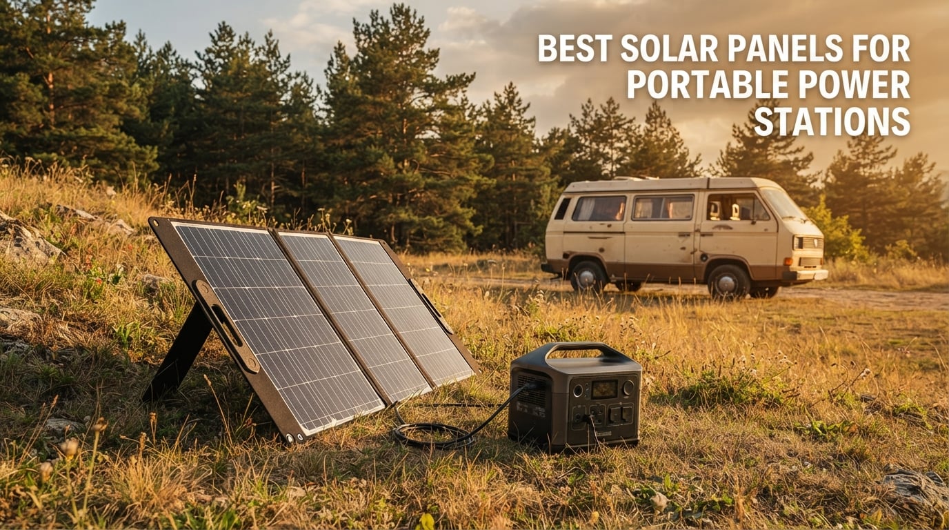 best solar panels for portable power stations