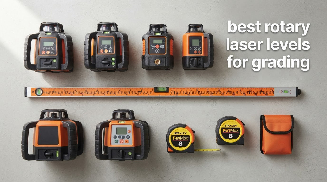 best rotary laser levels for grading