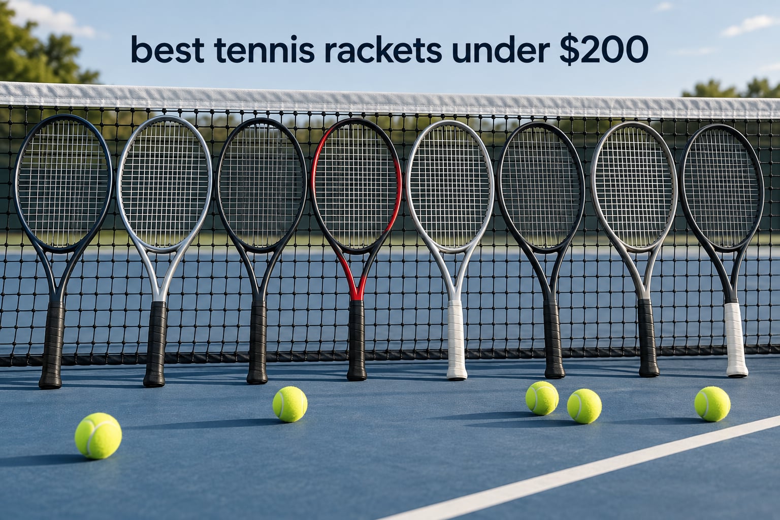 best tennis rackets under $200