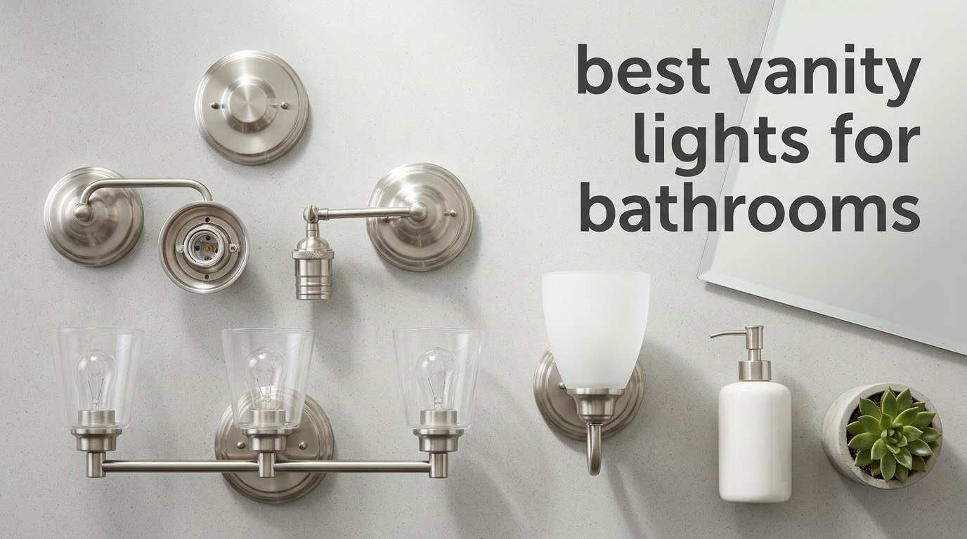 best vanity lights for bathrooms