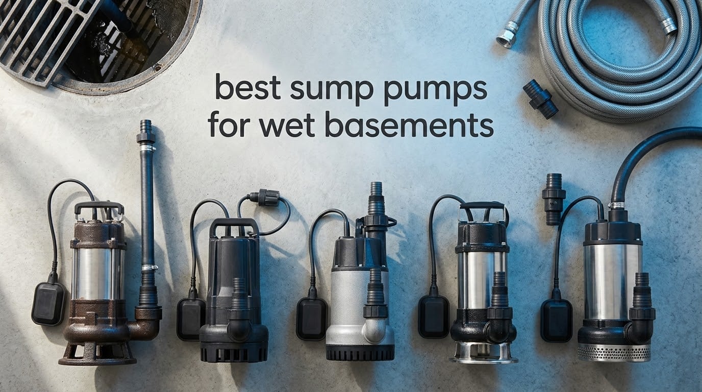 best sump pumps for wet basements